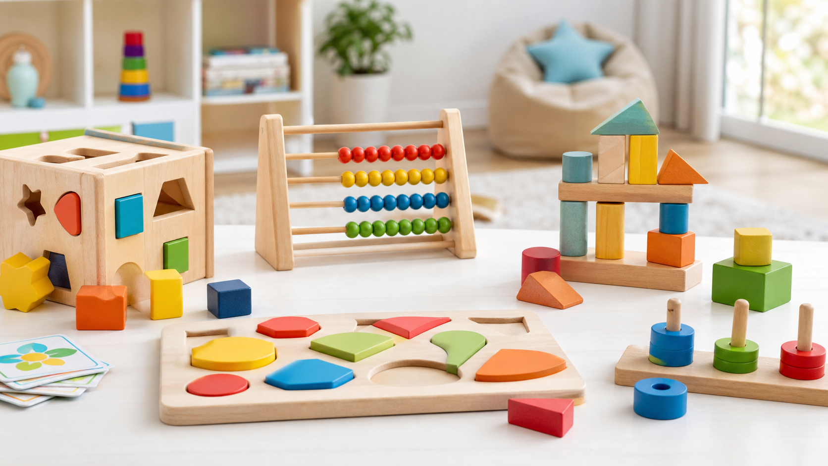 Đồ chơi giáo dục giúp bé học qua chơi cùng phương pháp Montessori