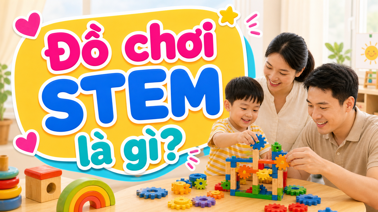 Đồ chơi STEM là gì? Lợi ích và cách chọn an toàn cho bé