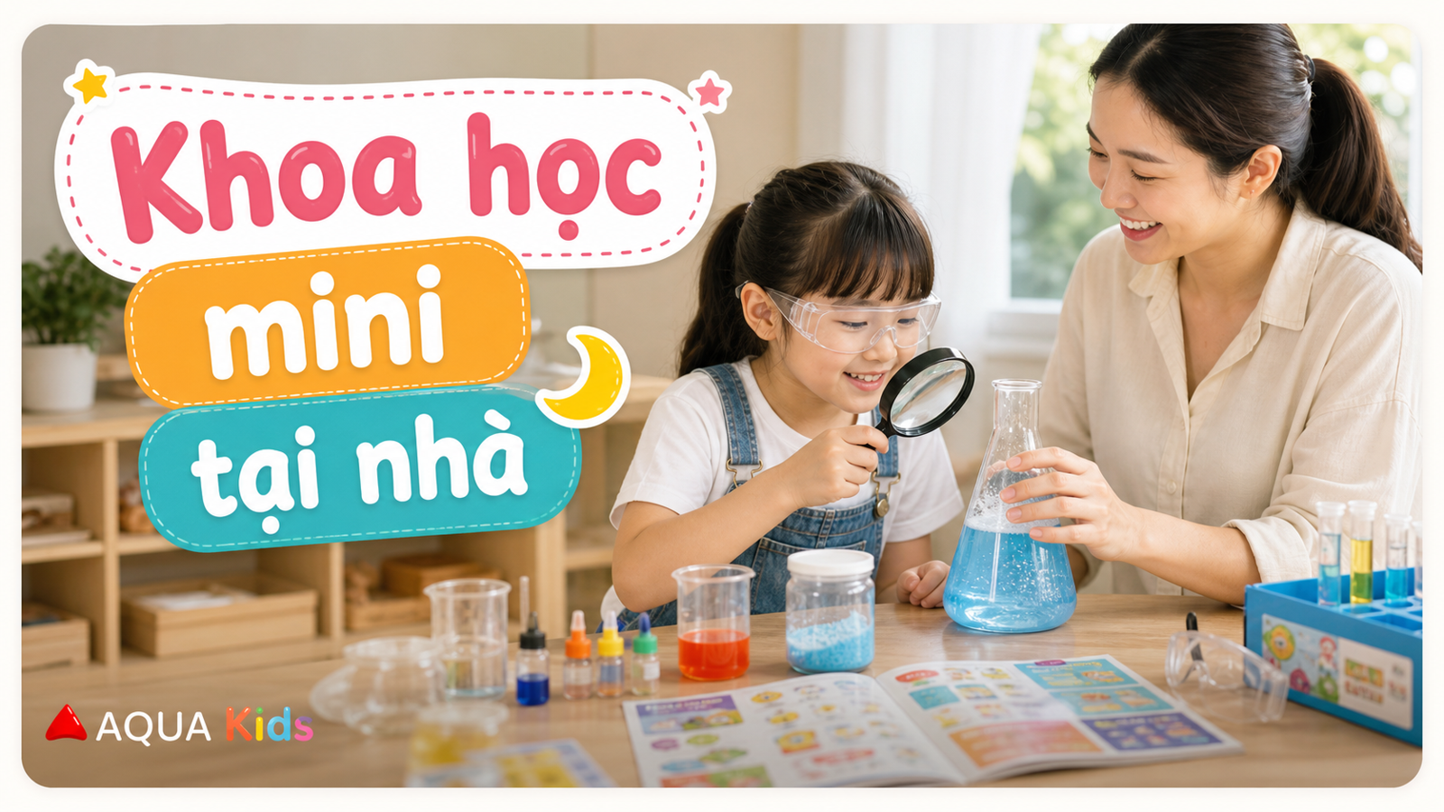Đồ chơi khoa học cho bé tiểu học: 7 ý tưởng khám phá tại nhà không cần chuẩn bị cầu kỳ