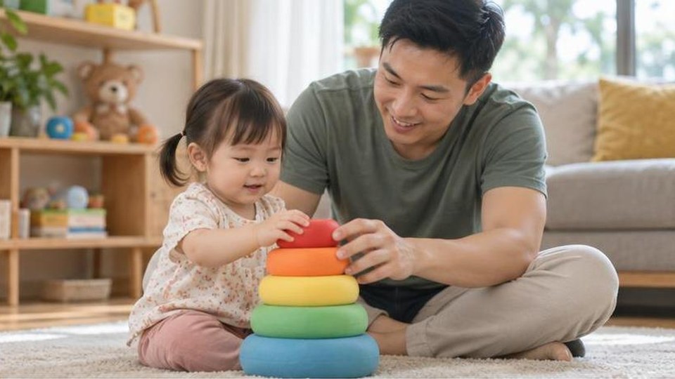 Minh họa riêng cho bài Ông bà nên chơi gì với cháu? 9 trò chậm, vui và dễ nói chuyện - cảnh chơi 3, không có chữ trên ảnh