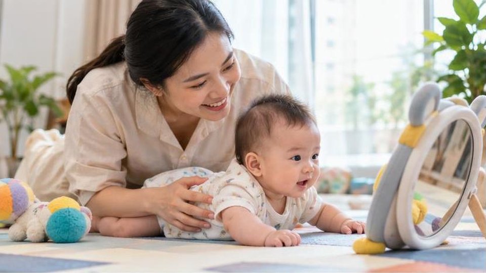 Minh họa riêng cho bài Bộ bác sĩ đồ chơi cho bé: chơi khám bệnh giả vờ sao cho an toàn? - cảnh chơi 2, không có chữ trên ảnh