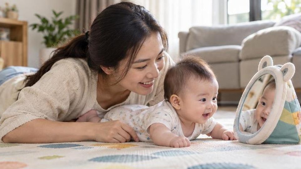 Minh họa riêng cho bài Chơi bán hàng giả vờ với bé: học đếm, chờ lượt và nói chuyện vui - cảnh chơi 2, không có chữ trên ảnh
