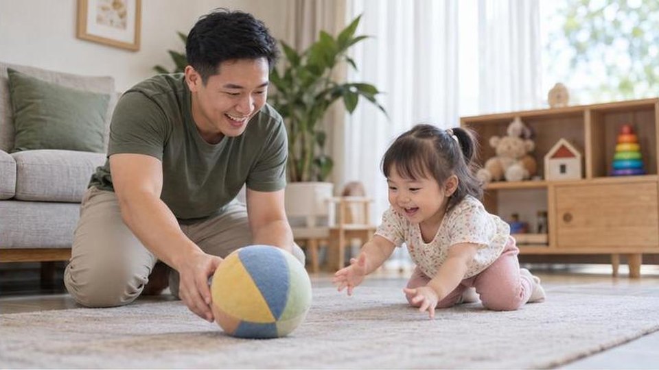 Minh họa riêng cho bài Trò chơi thăng bằng trong nhà cho bé: vận động nhẹ và an toàn - cảnh chơi 2, không có chữ trên ảnh
