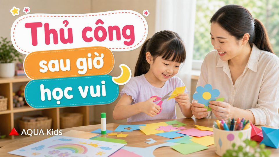 Phụ huynh chuẩn bị hoạt động đồ chơi sáng tạo phụ kiện cho bé cho bé độ tuổi của bé trong góc chơi an toàn