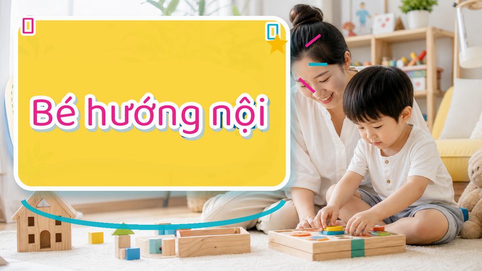 Minh họa cách chơi đồ chơi vận động và tư duy cho bé cùng bé độ tuổi của bé không dùng chữ trên ảnh