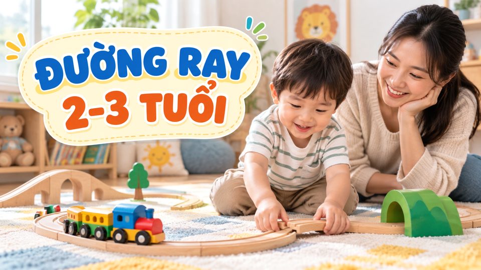 Phụ huynh chuẩn bị hoạt động đồ chơi tư duy logic cho bé cho bé độ tuổi của bé trong góc chơi an toàn