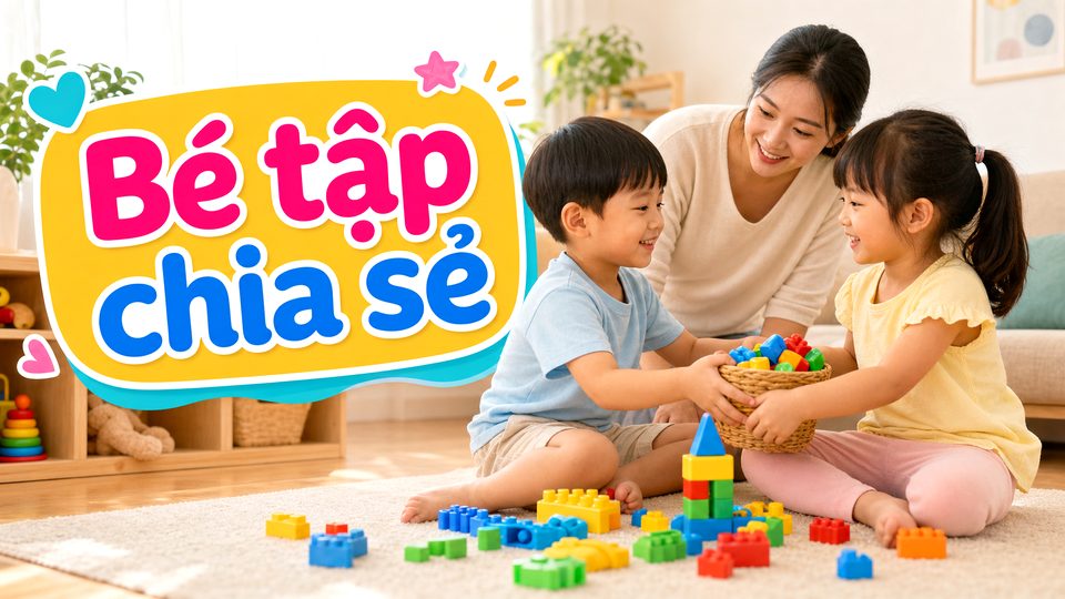 Phụ huynh chuẩn bị hoạt động đồ chơi giúp bé kể chuyện cho bé độ tuổi của bé trong góc chơi an toàn