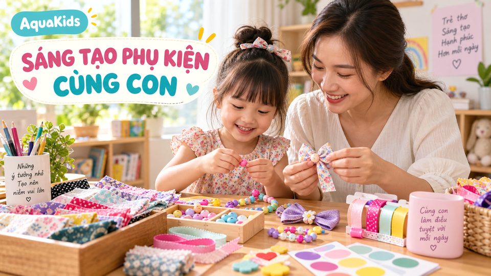 Minh họa cách chơi trò chơi sau giờ ăn tối cho bé cùng bé độ tuổi của bé không dùng chữ trên ảnh
