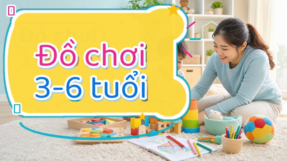 Minh họa cách chơi kính hiển vi cho bé cùng bé độ tuổi của bé không dùng chữ trên ảnh