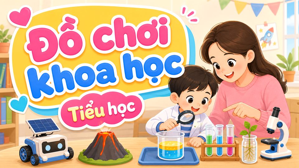Minh họa cách chơi đồ chơi bác sĩ cho bé cùng bé độ tuổi của bé không dùng chữ trên ảnh