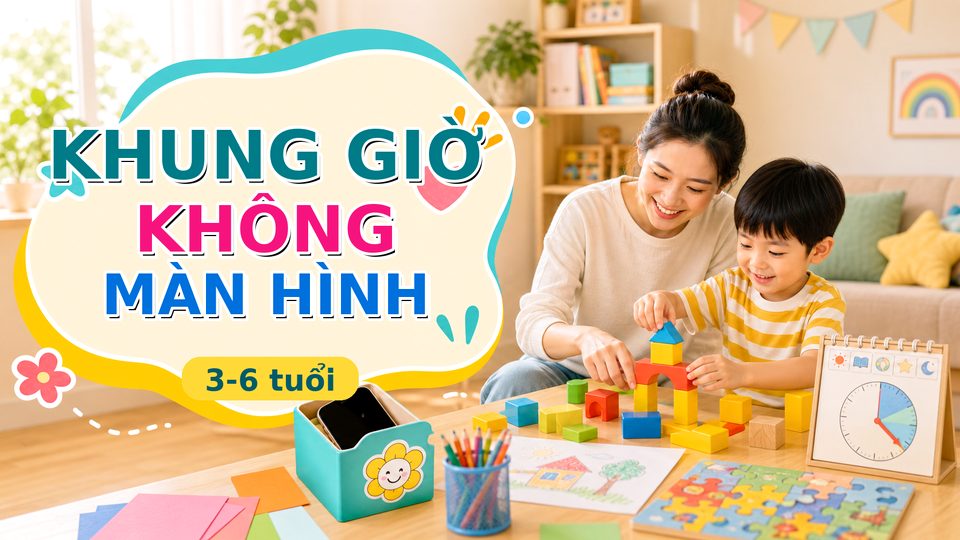 Minh họa cách chơi bảng vẽ lcd cho bé có tốt không? khi nào nên mua và cách dùng để con bớt xem màn hình cùng bé độ tuổi của bé không dùng chữ trên ảnh