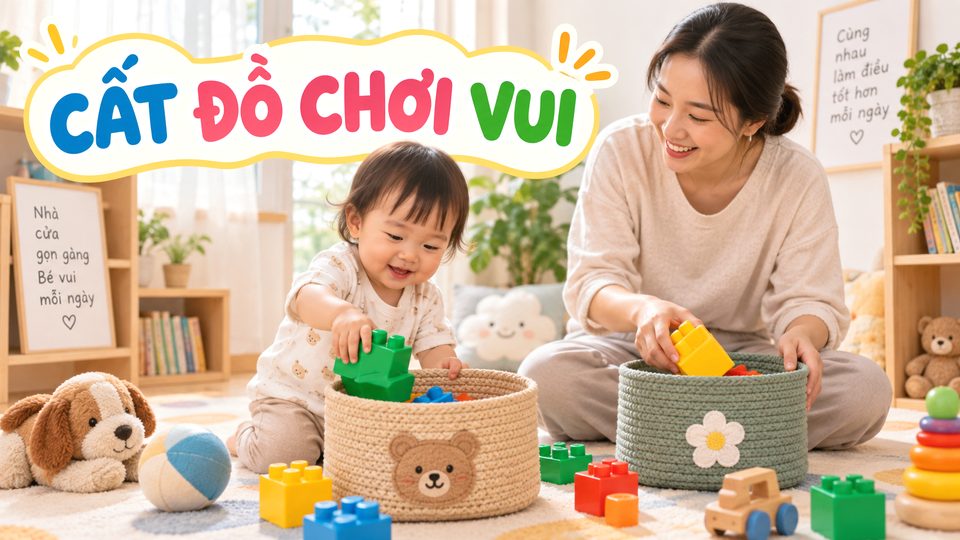 Phụ huynh chuẩn bị hoạt động quà sinh nhật cho bé 5-6 tuổi cho bé độ tuổi của bé trong góc chơi an toàn