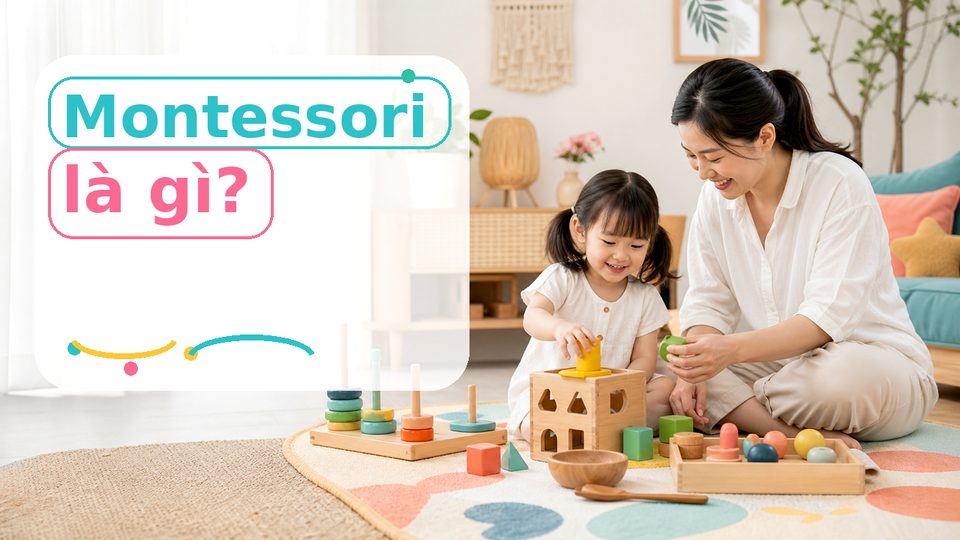 Minh họa cách chơi học số qua đồ chơi cùng bé độ tuổi của bé không dùng chữ trên ảnh