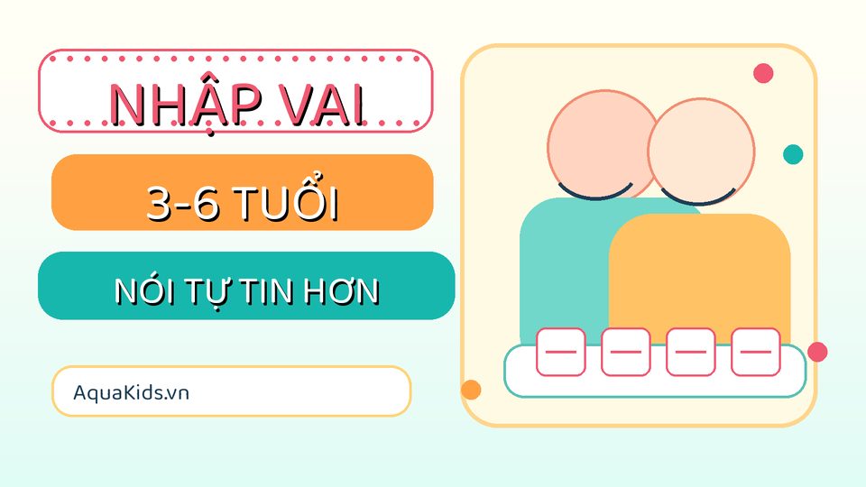 Minh họa cách chơi trò chơi hợp tác 2 người cho bé 3-6 tuổi cùng bé độ tuổi của bé không dùng chữ trên ảnh