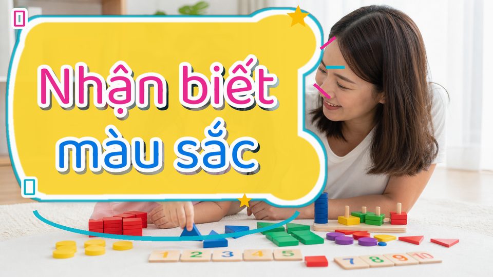Minh họa cách chơi đồ chơi nào giúp bé rèn kiên nhẫn mà không ép học? cùng bé độ tuổi của bé không dùng chữ trên ảnh