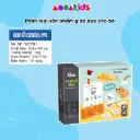 Đồ chơi giáo dục ổ khóa logic thông minh rèn luyện trí tuệ tư duy logic cho bé từ 3-5 tuổi AquaKids