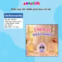 Đèn lồng cho bé vui trung thu có bong bóng phát sáng cầm tay nhân vật dễ thương AquaKids