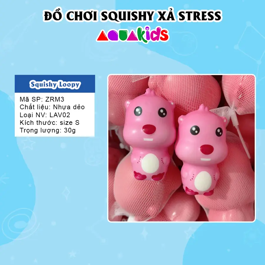 Đồ chơi Squishy Mochi bóp xả stress siêu mềm cute vô tri giải trí nhân vật Chó Shiba Inu Aquakids