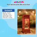 Đèn Pha Lê Ông Già Noel Trang Trí Cây Thông Noel Quà Tặng Giáng Sinh Người Tuyết Giáng Sinh Aquakids