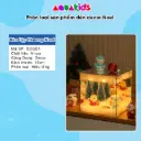 Đèn Ngủ Noel Giáng Sinh Tráng Gương DIY Tự Làm Khung Vuông Decor Bàn Làm Việc Quà Tặng Bạn Trai Bạn Gái QC Store 