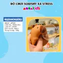 Đồ chơi Squishy Capybara Bong Bóng bóp xả stress siêu mềm cute đáng yêu Aquakids