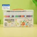 Bút màu acrylic marker bộ 12 24 36 48 60 bút màu đa năng vẽ trên mọi chất liệu chống nước không trôi giá rẻ