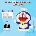 Lắp ráp mô hình doremon Mon thần tài cỡ lớn 28cm 40cm xếp hình Đồ chơi lắp ráp mô hình nano yêu thích của bé AquaKids