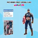 Mô hình spider man người nhện iron man siêu nhân marvel người sắt captain america hulk có khớp giá rẻ ZD Toys