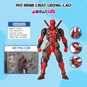 Mô hình Deadpool SHF người sói wolverine venom canage marvel revotech có khớp đồ chơi cử động decor to cao 20cm