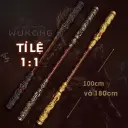 Mô hình gậy như ý black myth wukong tôn ngộ không tỉ lệ 1:1 chất liệu nhựa PU 100 và180cm