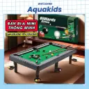 Bàn bi-a mini cho trẻ em, đồ chơi giáo dục lớn cho gia đình tương tác sáng tạo giữa cha mẹ và con cái AquaKids