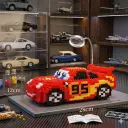 Đồ chơi lắp ráp ô tô đua siêu xe hoạt hình anime MC Queen