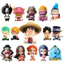 Mô hình 3D One Piece chibi Luffy Zoro Sanji Ace Sabo Nami Robin Choper Usopp Brook Franky Jinbei Boa Hancok Doflamingo 