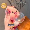 Đồ chơi Squishy Mochi bóp xả stress siêu mềm cute vô tri giải trí nhân vật Loopy hải ly Aquakids