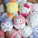 Đồ chơi Squishy Mochi bóp xả stress siêu mềm cute vô tri giải trí nhân vật Kuromi Melody Cinamoroll Aquakids