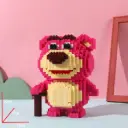 Bộ Lắp ráp gấu dâu Lotso cỡ lớn to bự lắp ráp nhân vật hoạt hình Aquakids