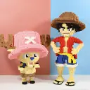 Mô hình one piece lắp ráp luffy zoro choper anime to cỡ lớn 46cm Aquakids